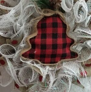 Homemade Christmas wreath